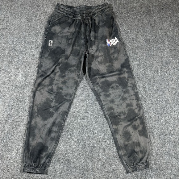 NBA‎ Boys Size Medium Black Gray Camo Sweatpants Jogger's - Picture 1 of 11